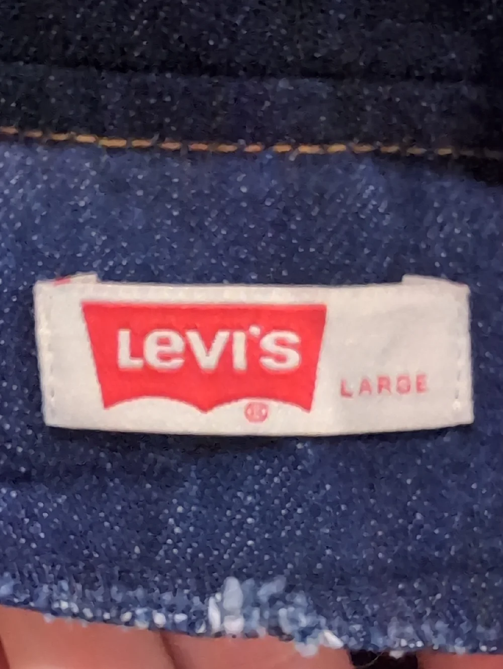 Levi's Vintage Clothing Safari Jacket Car Coat 70's Jeans Denim - Picture 10 of 16